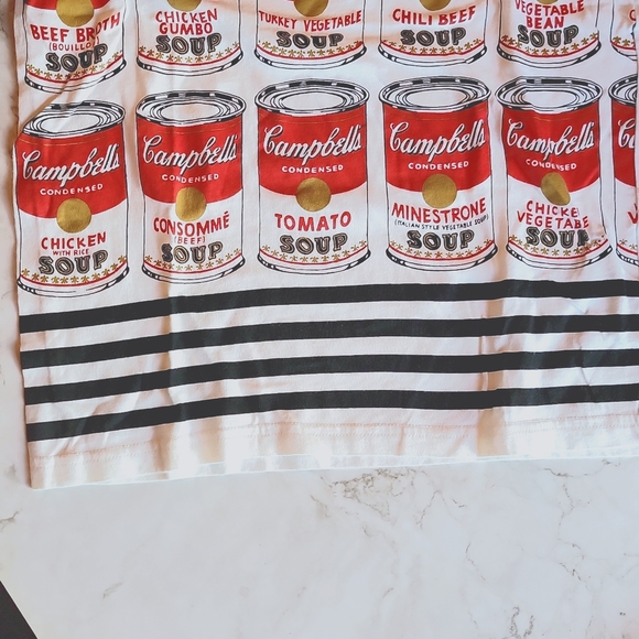 Andy Warhol Soup Cans Tee Shirt - Picture 3 of 5